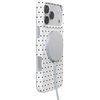 image:imageCasely iPhone 17 Pro Case  On the Dot  White Polka Dot  Compatible with MagSafe  Classic Ultra Slim Design
