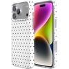 image:imageCasely iPhone 17 Pro Case  On the Dot  White Polka Dot  Compatible with MagSafe  Classic Ultra Slim Design