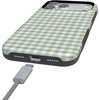 image:imageCasely iPhone 17 Pro Case  Pastel Picnic  Blue amp Green Gingham  Bold Protective Design  Compatible with MagSafe
