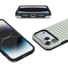 image:imageCasely iPhone 17 Pro Case  Pastel Picnic  Blue amp Green Gingham  Bold Protective Design  Compatible with MagSafe