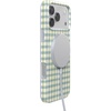 image:imageCasely iPhone 17 Pro Case  Pastel Picnic  Blue amp Green Gingham  Compatible with MagSafe  Classic Ultra Thin Design