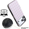 image:imageCasely iPhone 17 Pro Case  Pink Plaid  Sunday Best  Bold Protective Design  Compatible with MagSafe