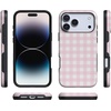 image:imageCasely iPhone 17 Pro Case  Pink Plaid  Sunday Best  Bold Protective Design  Compatible with MagSafe