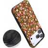 image:imageCasely iPhone 17 Pro Case  Rustic Roses  Boho Bouquet  Bold Protective Design  Compatible with MagSafe