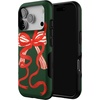 image:imageCasely iPhone 17 Pro Case  Santas Favorite  Holiday Bow  Bold Protective Design  MagSafe Compatible Design
