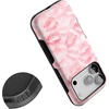 image:imageCasely iPhone 17 Pro Case  Sealed with a Kiss  Pink Lipstick  Bold Protective Design  Compatible with MagSafe
