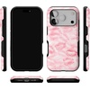 image:imageCasely iPhone 17 Pro Case  Sealed with a Kiss  Pink Lipstick  Bold Protective Design  Compatible with MagSafe