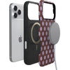 image:imageCasely iPhone 17 Pro Case  Spotted in SoHo  Burgundy Polka Dot  Bold Protective Design  Compatible with MagSafe