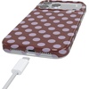 image:imageCasely iPhone 17 Pro Case  Spotted in SoHo  Burgundy Polka Dot  Compatible with MagSafe  Classic Ultra Slim Design