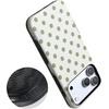 image:imageCasely iPhone 17 Pro Case  Spotted in SoHo  Green Polka Dot  Bold Protective Design  Compatible with MagSafe