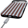 image:imageCasely iPhone 17 Pro Case  Sunday in Brooklyn  Chocolate Blue Stripes  Bold Protective Design  Compatible with MagSafe