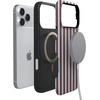 image:imageCasely iPhone 17 Pro Case  Sunday in Brooklyn  Chocolate Blue Stripes  Bold Protective Design  Compatible with MagSafe