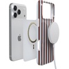 image:imageCasely iPhone 17 Pro Case  Sunday in Brooklyn  Chocolate Blue Stripes  Compatible with MagSafe  Classic Ultra Slim Design