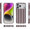 image:imageCasely iPhone 17 Pro Case  Sunday in Brooklyn  Chocolate Blue Stripes  Compatible with MagSafe  Classic Ultra Slim Design
