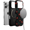 image:imageCasely iPhone 17 Pro Case  Sweet Revenge  Cherry Skulls  Bold Protective Design  Compatible with MagSafe