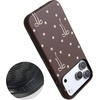 image:imageCasely iPhone 17 Pro Case  Teddy Bows  Brown Polka Dot  Bold Protective Design  MagSafe Compatible Design