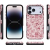 image:imageCasely iPhone 17 Pro Case  Vintage Belle  Floral Toile  Bold Protective Design  MagSafe Compatible Design