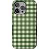 image:imageCasely iPhone 13 Pro Case  Checked Twice  Green Plaid  Bold Protective Design  MagSafe Compatible Design