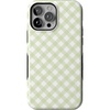 image:imageCasely iPhone 13 Pro Case  Sage Green Gingham  Sunday Best  Bold Protective Design  Compatible with MagSafe