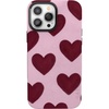 image:imageCasely iPhone 13 Pro Case  Whole Lotta Love  Plum Hearts  Bold Protective Design  MagSafe Compatible Design