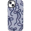 image:imageCasely iPhone 14 Case  Love Me Knot  Blue Bow  Bold Protective Design  MagSafe Compatible Design
