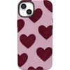 image:imageCasely iPhone 14 Case  Whole Lotta Love  Plum Hearts  Bold Protective Design  MagSafe Compatible Design