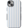 image:imageCasely iPhone 14 Plus Case  Blue Stripes  Sunday Best  Bold Protective Design  Compatible with MagSafe
