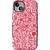 image:imageCasely iPhone 14 Plus Case  Blush Garden  Floral Doodle  Bold Protective Design  Compatible with MagSafe