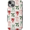 image:imageCasely iPhone 14 Plus Case  Festive Girlie  Holiday Bows  Bold Protective Design  MagSafe Compatible Design