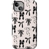 image:imageCasely iPhone 14 Plus Case  Goth Girlie  Black Bows  Bold Protective Design  Compatible with MagSafe