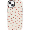 image:imageCasely iPhone 14 Plus Case  Love Letters  Doodle Hearts  Bold Protective Design  MagSafe Compatible Design