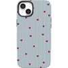 image:imageCasely iPhone 14 Plus Case  Love Lines  Blue Stripes  Bold Protective Design  MagSafe Compatible Design