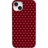 image:imageCasely iPhone 14 Plus Case  On the Dot  Maroon Polka Dot  Compatible with MagSafe  Classic Ultra Slim Design