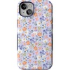 image:imageCasely iPhone 14 Plus Case  Poppy Meadows  Pastel Floral  Bold Protective Design  Compatible with MagSafe