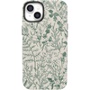 image:imageCasely iPhone 14 Plus Case  Sage Garden  Green Floral  Bold Protective Design  Compatible with MagSafe