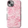 image:imageCasely iPhone 14 Plus Case  Sealed with a Kiss  Pink Lipstick  Bold Protective Design  Compatible with MagSafe