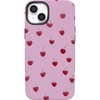 image:imageCasely iPhone 14 Plus Case  Very Cherry  Painted Cherries  Bold Protective Design  MagSafe Compatible Design