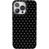 image:imageCasely iPhone 14 Pro Case  On the Dot  Black Polka Dot  Compatible with MagSafe  Classic Ultra Slim Design