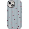 image:imageCasely iPhone 15 Plus Case  Love Lines  Blue Stripes  Bold Protective Design  MagSafe Compatible Design