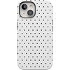image:imageCasely iPhone 15 Plus Case  On the Dot  White Polka Dot  Bold Protective Design  Compatible with MagSafe