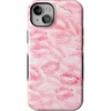 image:imageCasely iPhone 15 Plus Case  Sealed with a Kiss  Pink Lipstick  Bold Protective Design  Compatible with MagSafe