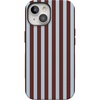 image:imageCasely iPhone 15 Plus Case  Sunday in Brooklyn  Chocolate Blue Stripes  Bold Protective Design  Compatible with MagSafe