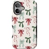image:imageCasely iPhone 16 Case  Festive Girlie  Holiday Bows  Bold Protective Design  MagSafe Compatible Design