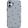 image:imageCasely iPhone 16 Case  Love Lines  Blue Stripes  Bold Protective Design  MagSafe Compatible Design