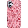image:imageCasely iPhone 16 Plus Case  Blush Garden  Floral Doodle  Bold Protective Design  Compatible with MagSafe