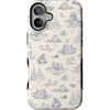 image:imageCasely iPhone 16 Plus Case  Graveyard Gathering  Skeleton Picnic  Bold Protective Design  MagSafe Compatible Design