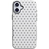 image:imageCasely iPhone 16 Plus Case  On the Dot  White Polka Dot  Bold Protective Design  Compatible with MagSafe