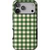 image:imageCasely iPhone 17 Pro Case  Checked Twice  Green Plaid  Bold Protective Design  MagSafe Compatible Design