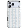 image:imageCasely iPhone 17 Pro Case  Cottage Stripe  Blue Floral  Bold Protective Design  Compatible with MagSafe