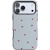 image:imageCasely iPhone 17 Pro Case  Love Lines  Blue Stripes  Bold Protective Design  MagSafe Compatible Design